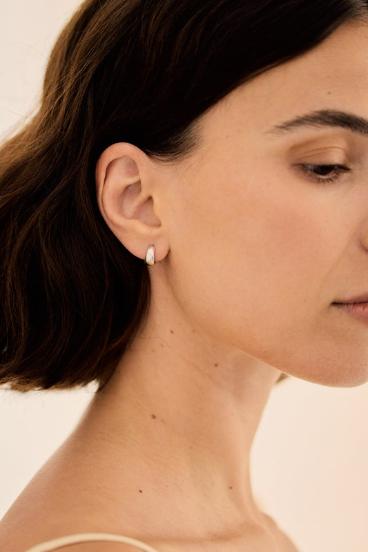 Curved Form Hoops Mini